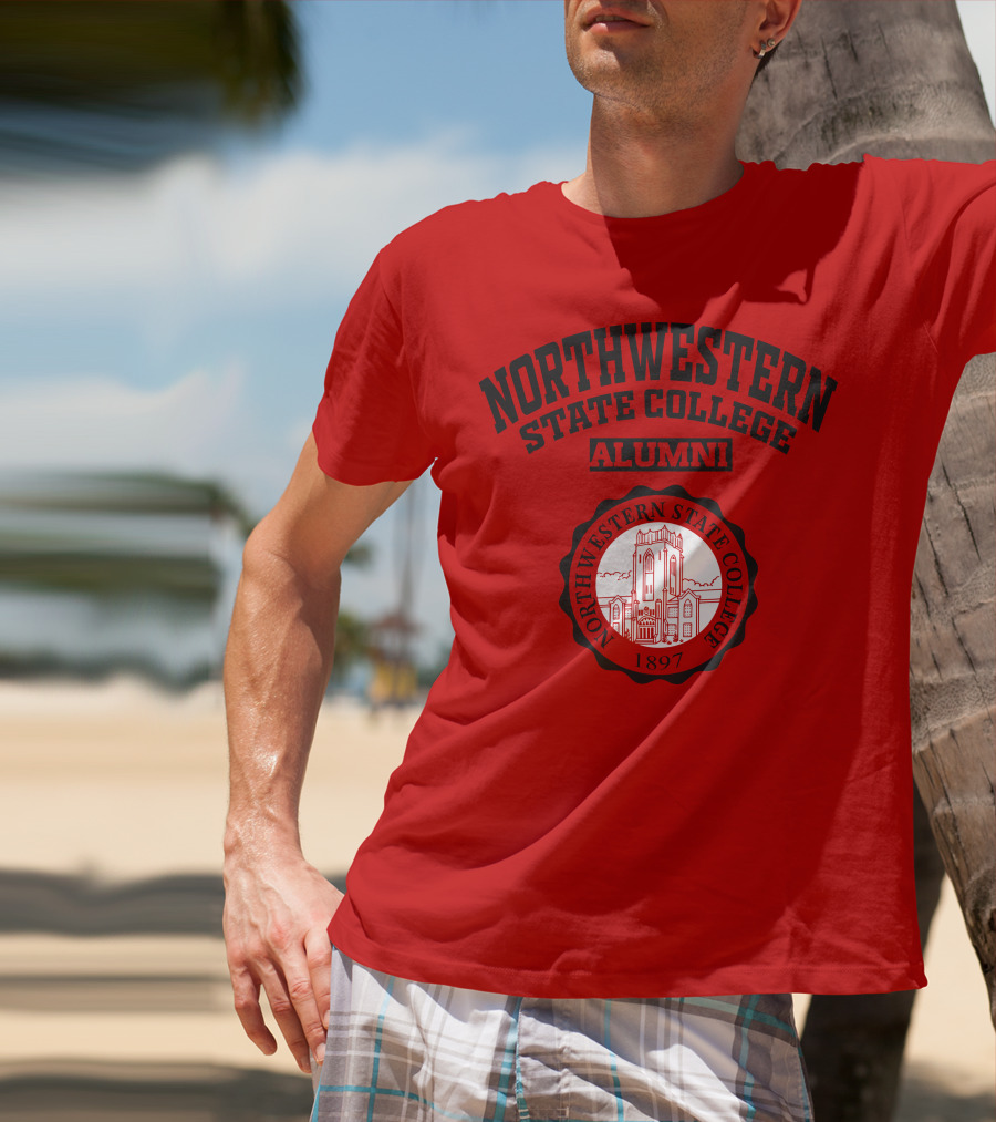 Northwestern State College Alumni 1897 Emblem T-Shirt
