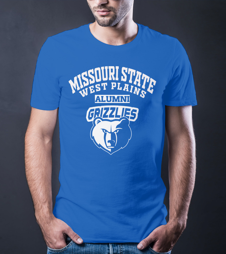 Missouri State West Plains Alumni Grizzlies Bear T-Shirt