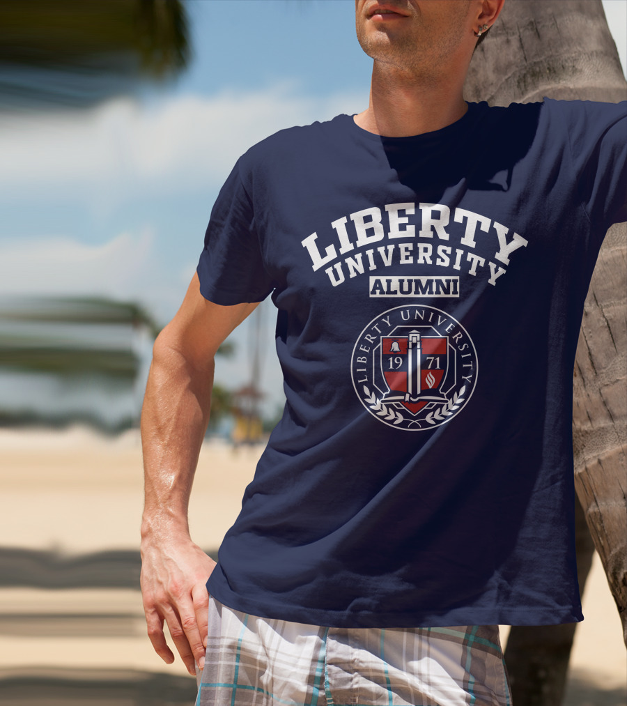Liberty University Alumni 1971 Seal Emblem T-Shirt