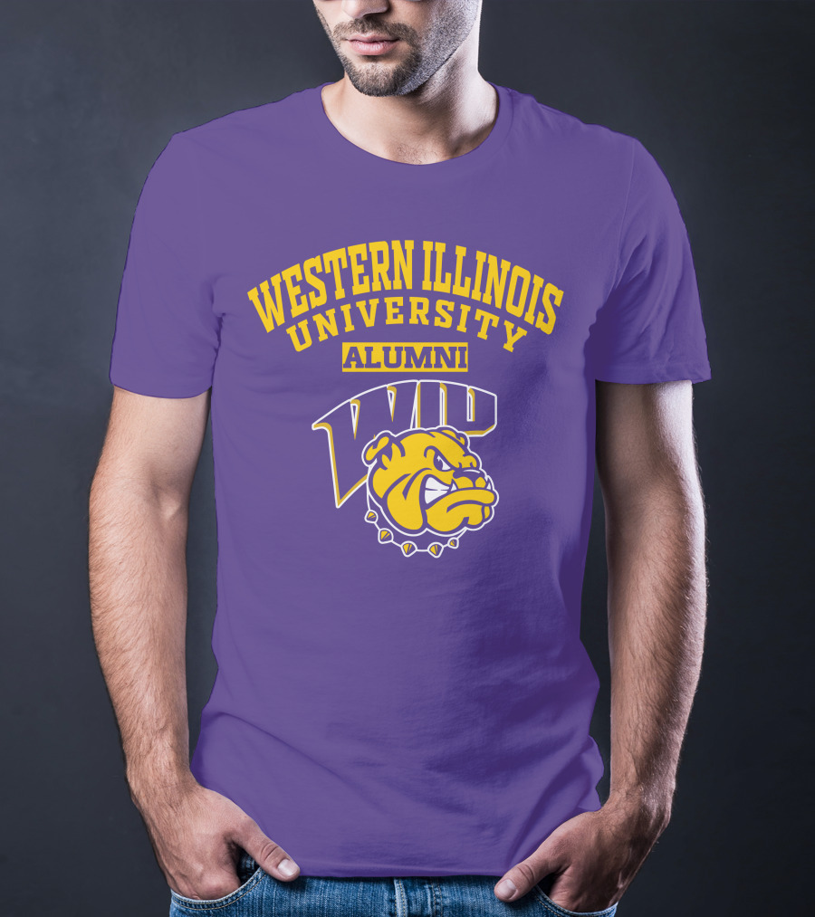 Western Illinois University Alumni WIU Bulldog T-Shirt