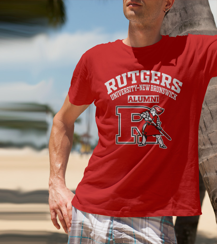 Rutgers University-New Brunswick Alumni Scarlet Knight R T-Shirt