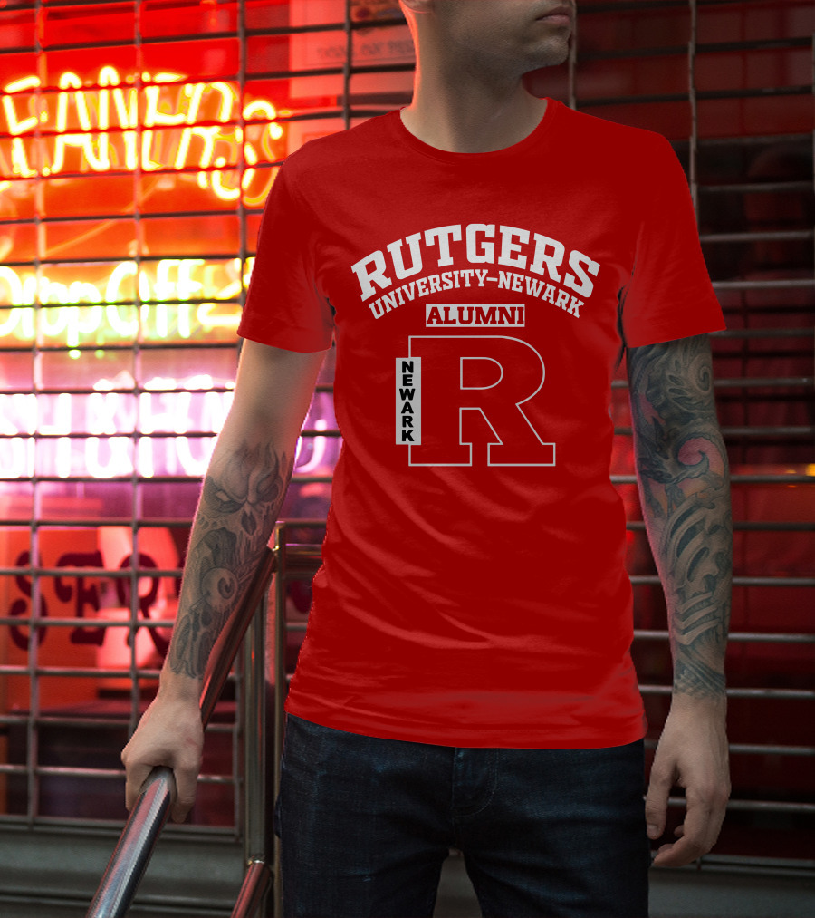 Rutgers University-Newark Alumni Newark R T-Shirt