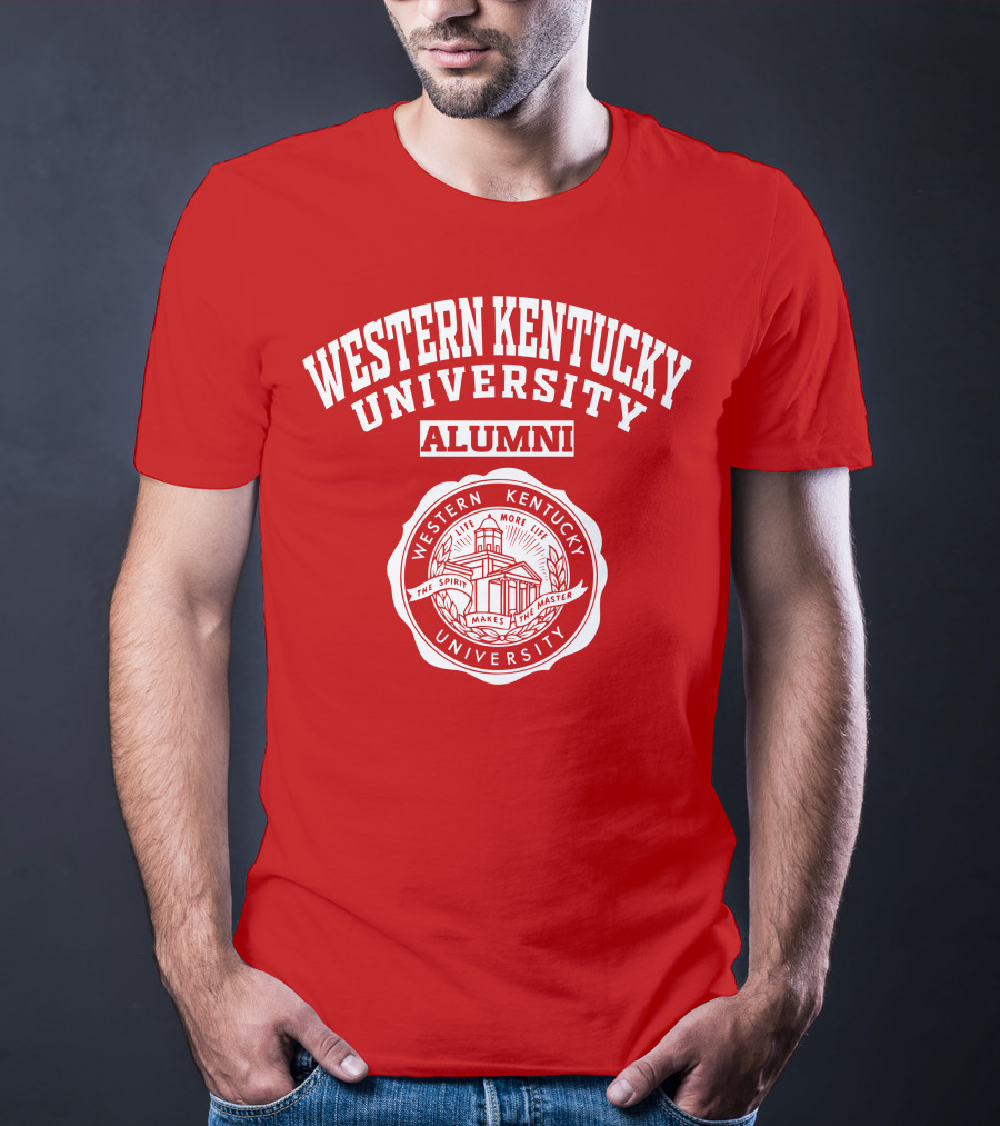 Western Kentucky University Alumni Seal Spirit Makes The Master T-Shirt