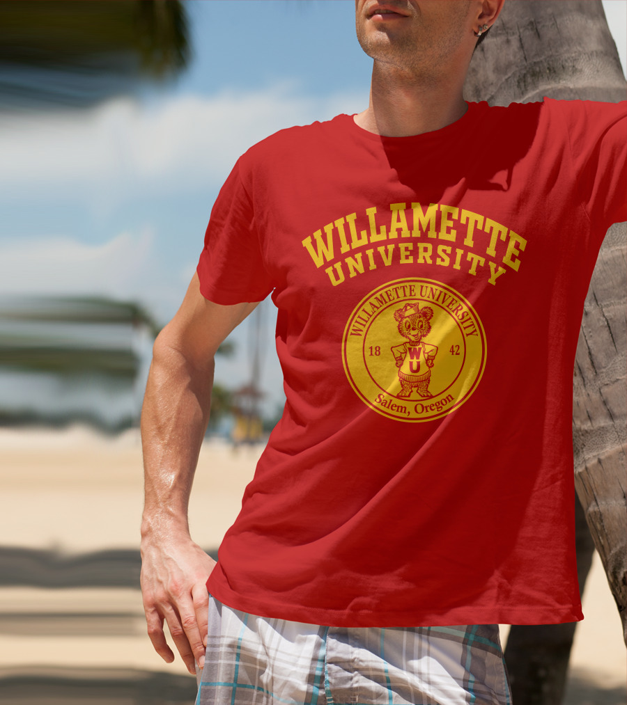 Willamette University Salem Oregon 1842 Bearcat T-Shirt