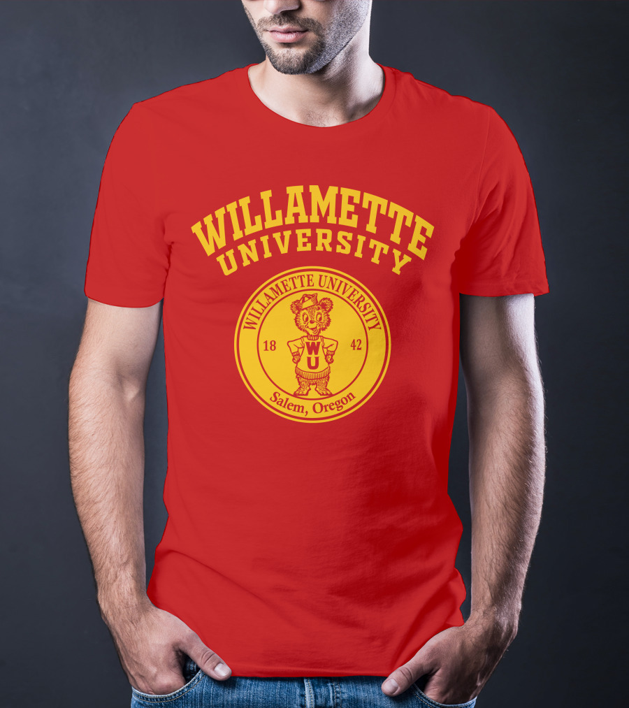 Willamette University Salem Oregon 1842 Bearcat T-Shirt