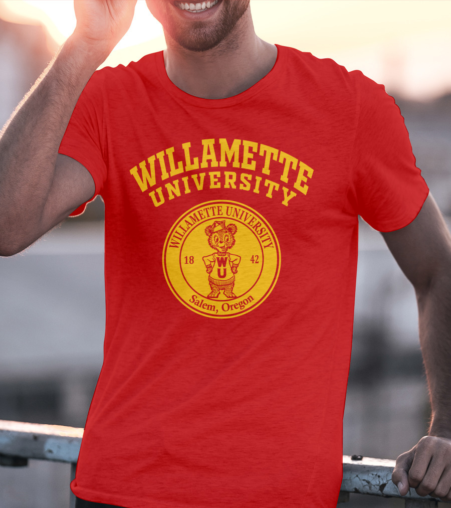 Willamette University Salem Oregon 1842 Bearcat T-Shirt