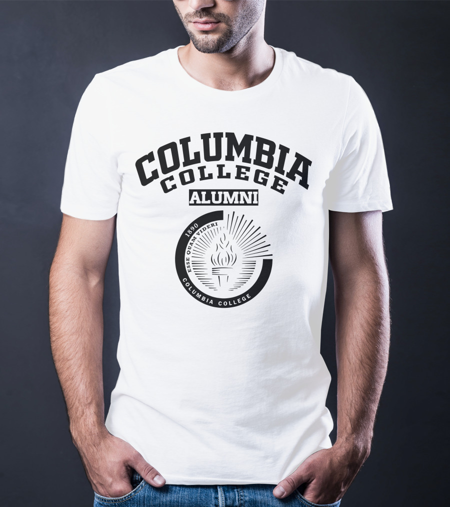 Columbia College Alumni Esse Quam Videri 1890 T-Shirt