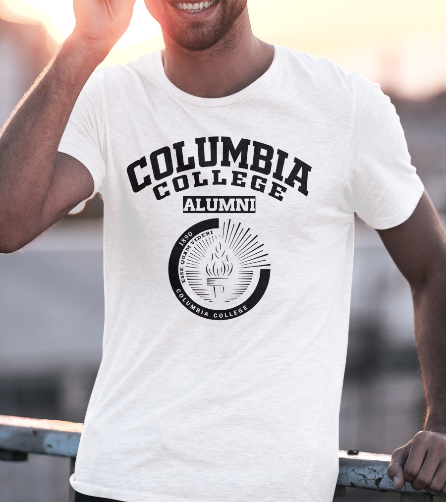 Columbia College Alumni Esse Quam Videri 1890 T-Shirt