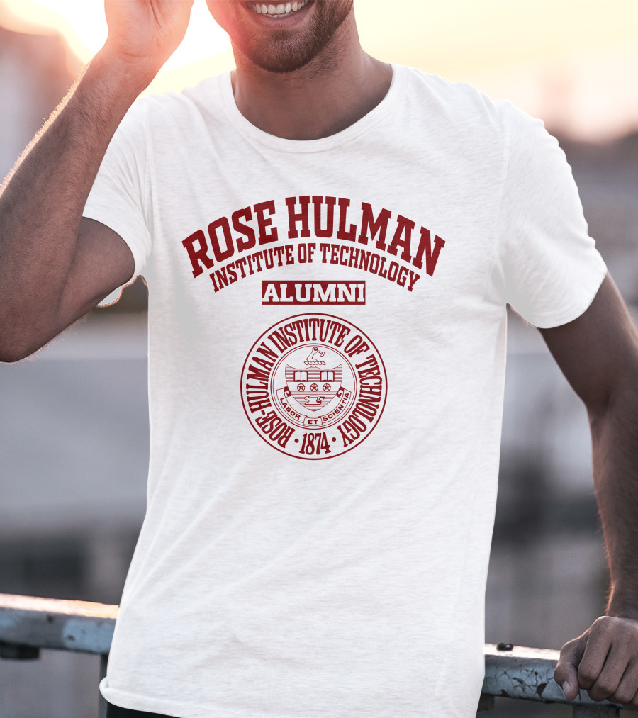 Rose Hulman Institute Of Technology Alumni Seal 1874 T-Shirt