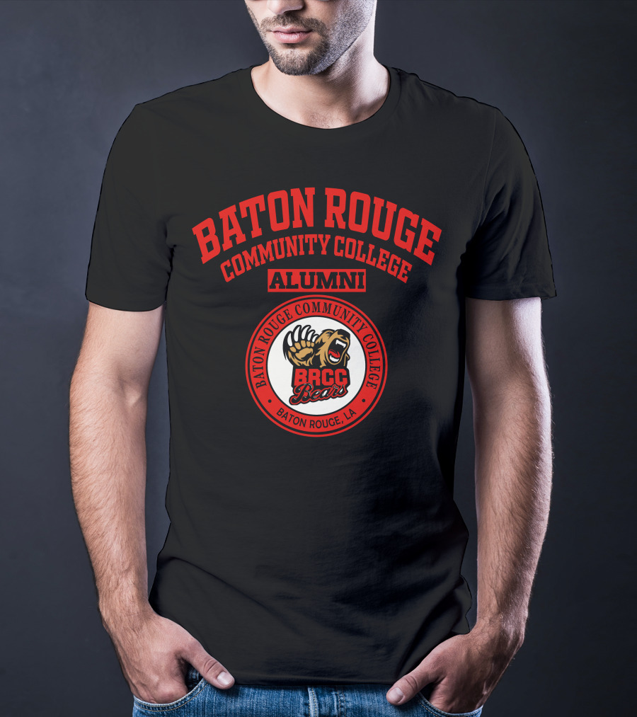 Baton Rouge Community College Alumni BRCC Bears Baton Rouge LA T-Shirt