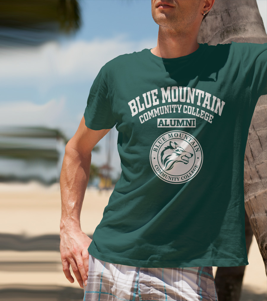 Blue Mountain Community College Alumni Wolf T-Shirt