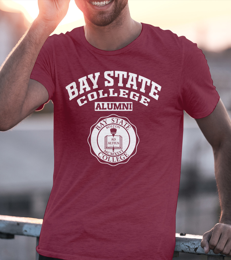 Bay State College Alumni Boston Emblem MCMXIV T-Shirt