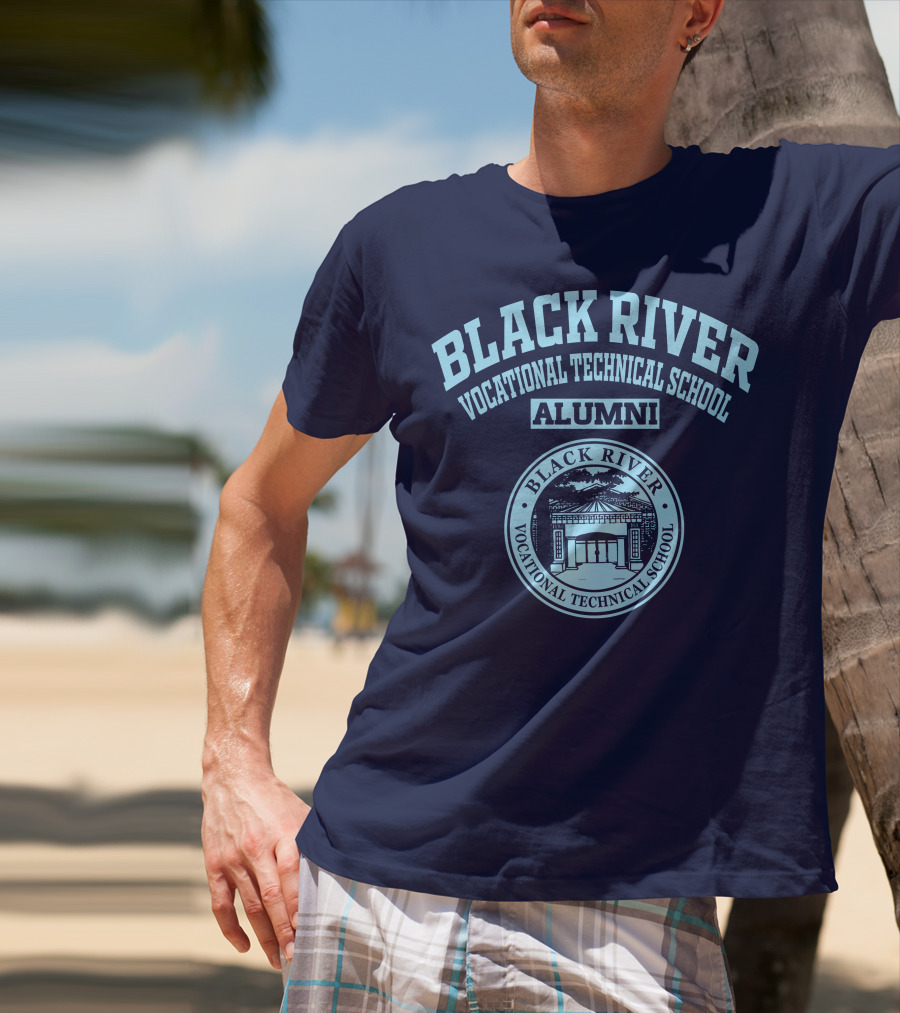 Black River Vocational Technical School Alumni Seal T-Shirt