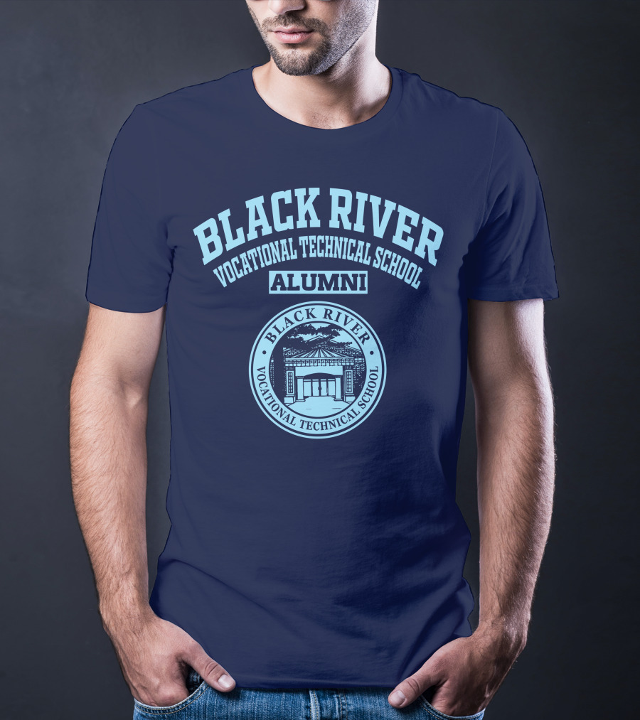 Black River Vocational Technical School Alumni Seal T-Shirt