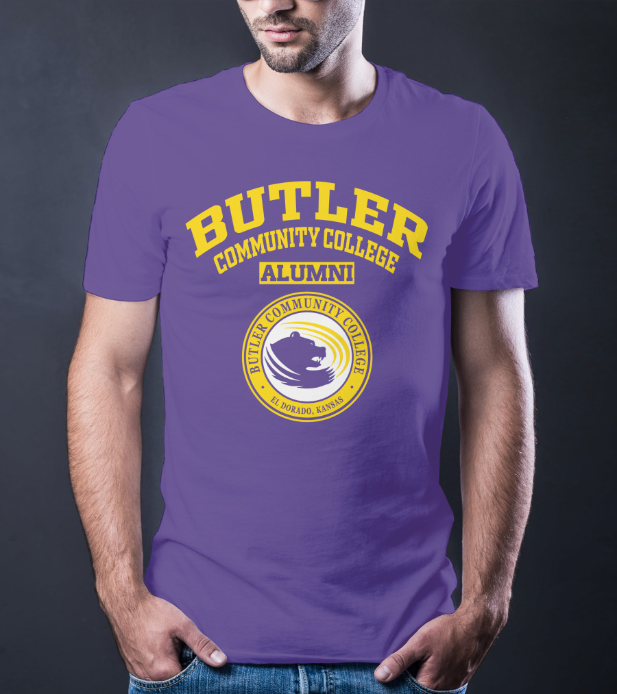 Butler Community College Alumni Bear Mascot El Dorado Kansas T-Shirt