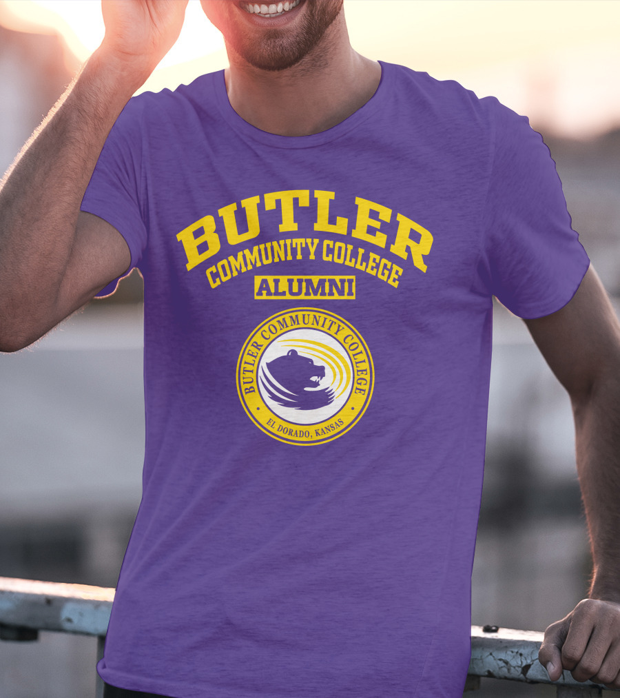 Butler Community College Alumni Bear Mascot El Dorado Kansas T-Shirt