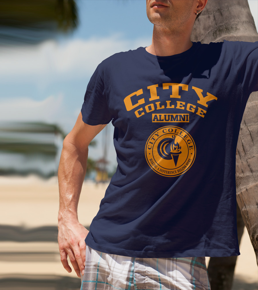 City College Alumni Making A Difference Begins Here T-Shirt