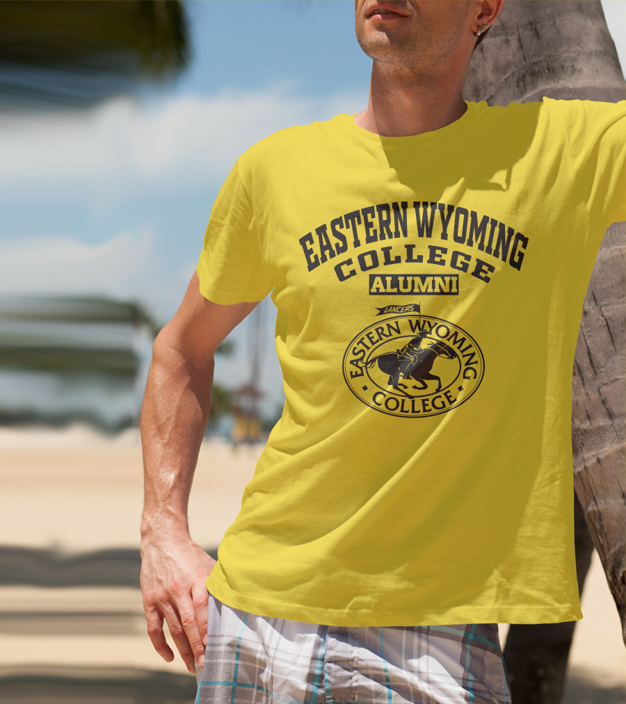Eastern Wyoming College Alumni Lancers Rider T-Shirt