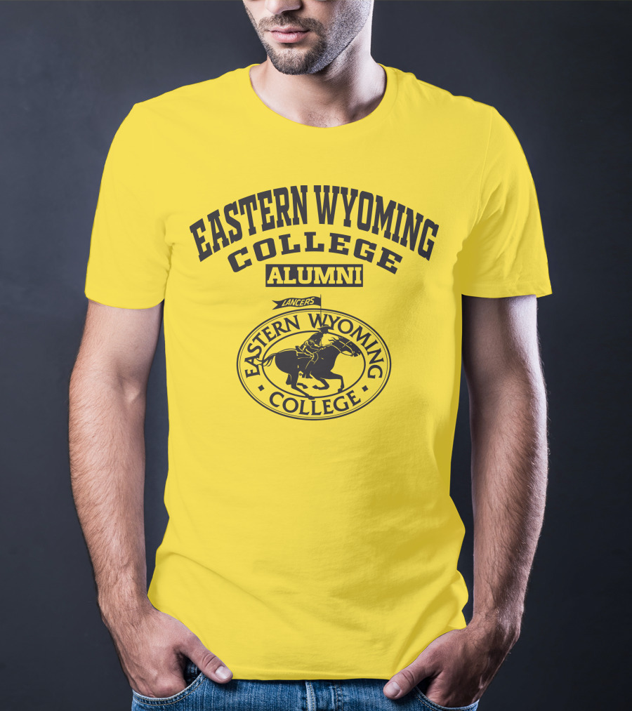 Eastern Wyoming College Alumni Lancers Rider T-Shirt