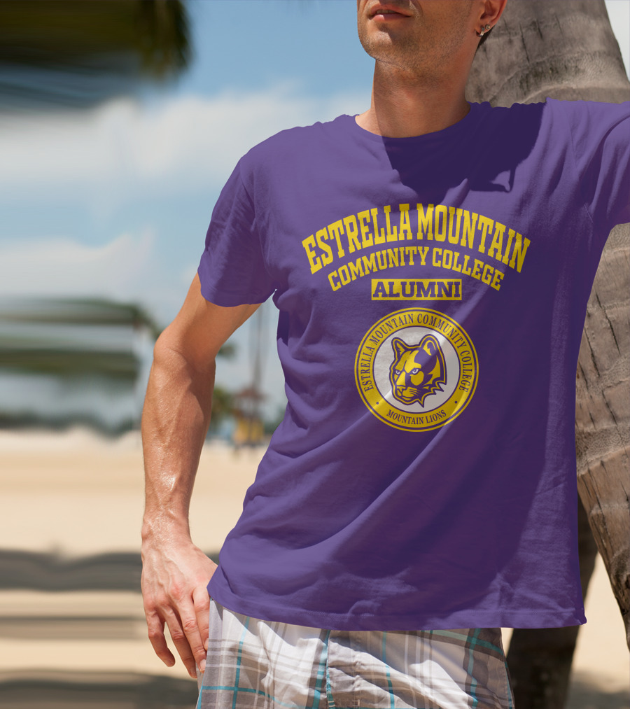 Estrella Mountain Community College Alumni Mountain Lions T-Shirt