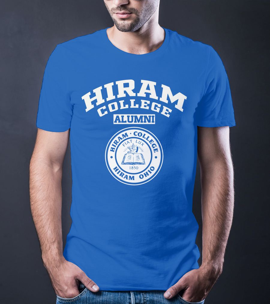 Hiram College Alumni Fiat Lux Hiram Ohio 1850 T-Shirt