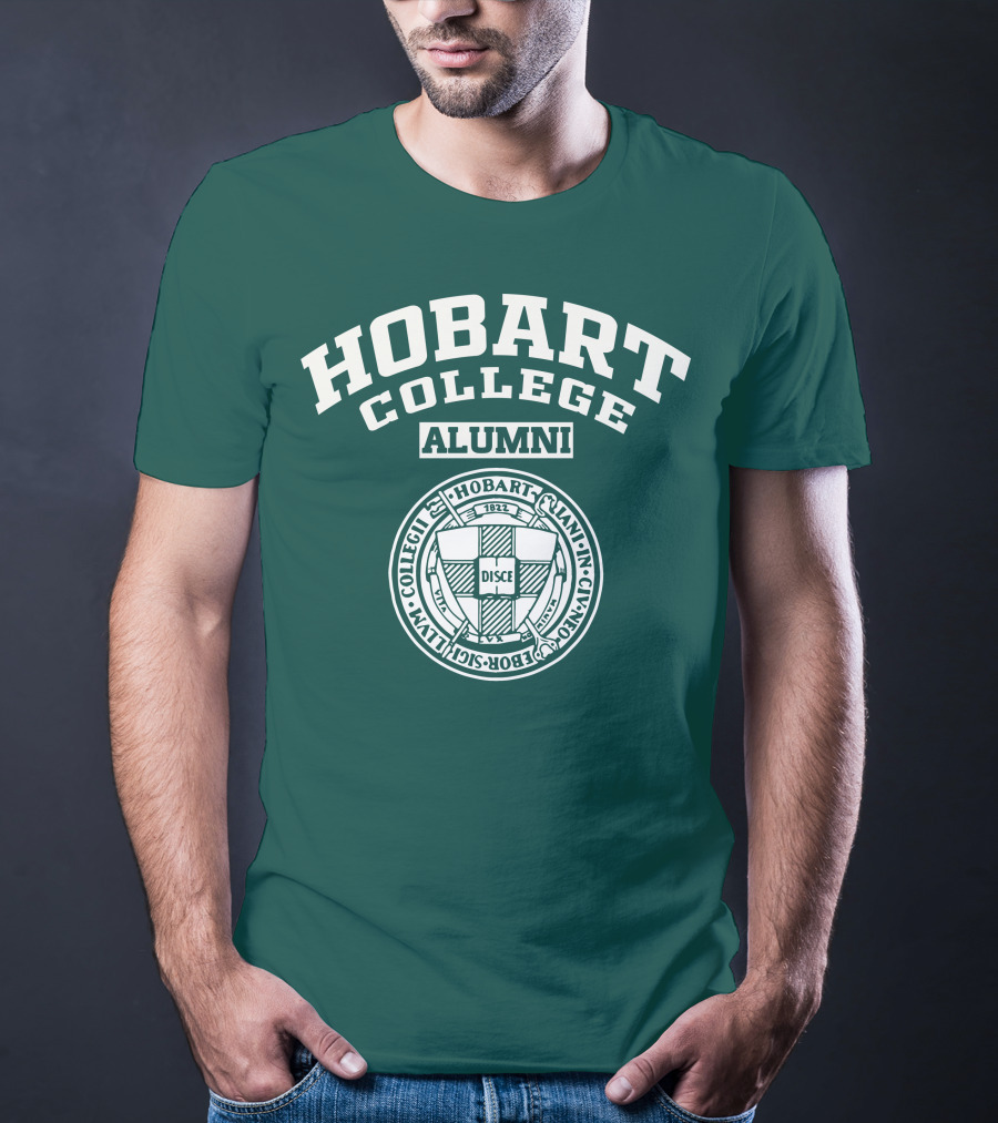 Hobart College Alumni Seal Disce 1822 Ebor Sicut Lilium Candidum T-Shirt