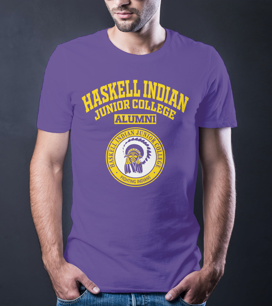 Haskell Indian Junior College Alumni Fighting Indians T-Shirt