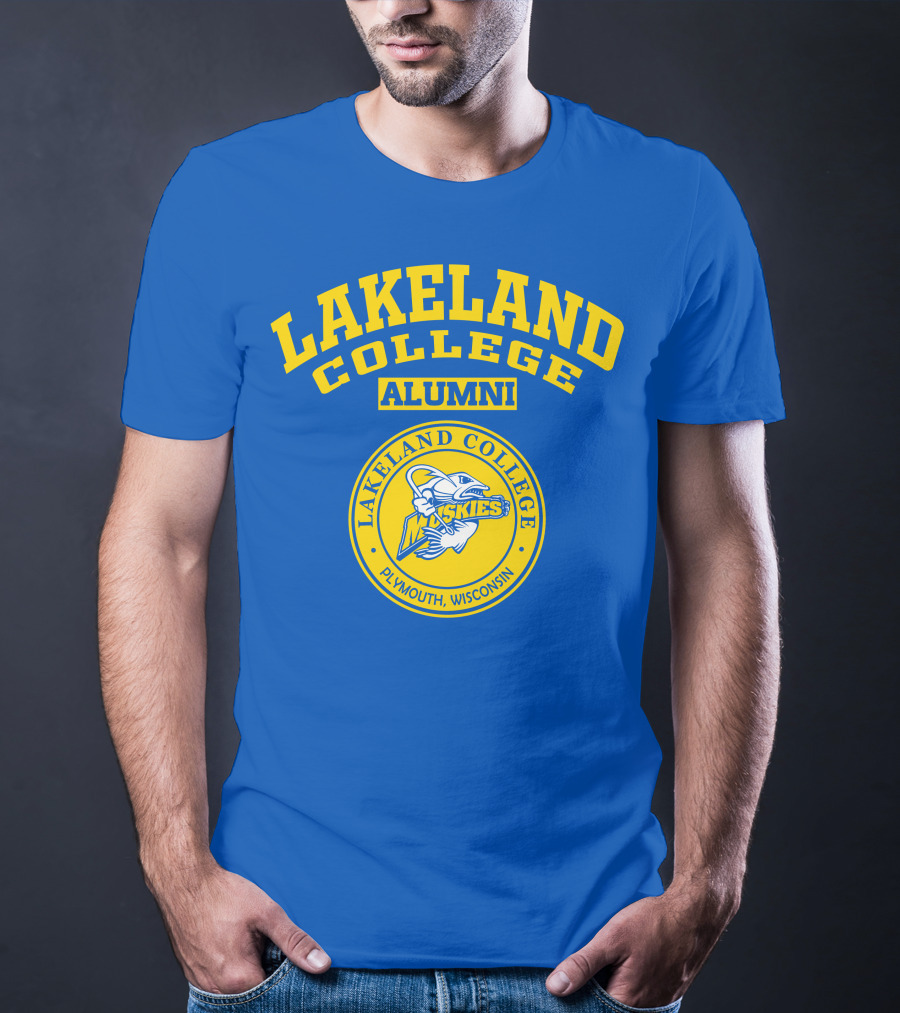 Lakeland College Alumni Muskie Plymouth Wisconsin T-Shirt