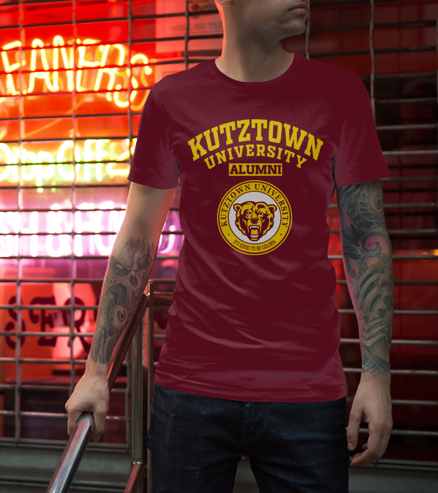 Kutztown University Alumni Bear It's Good To Be Golden T-Shirt