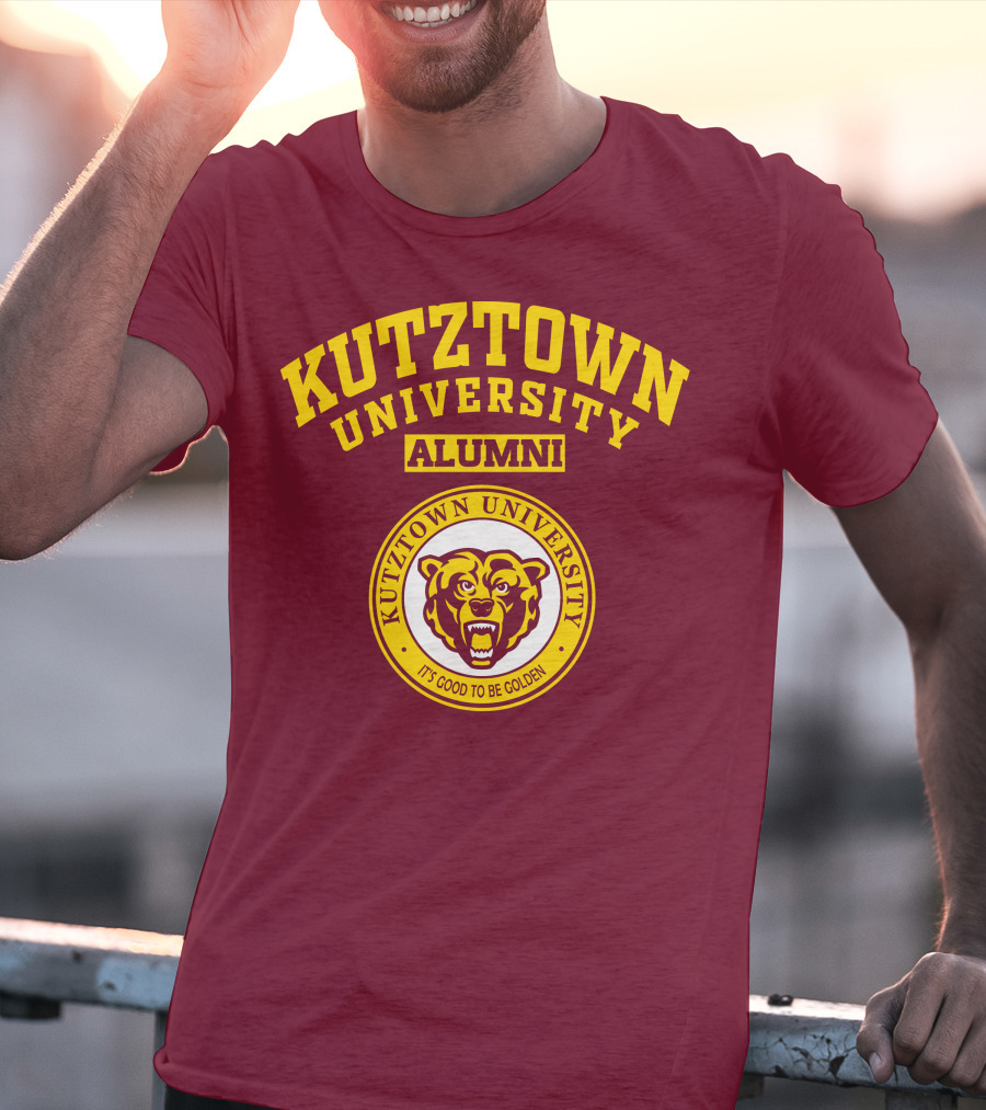 Kutztown University Alumni Bear It's Good To Be Golden T-Shirt