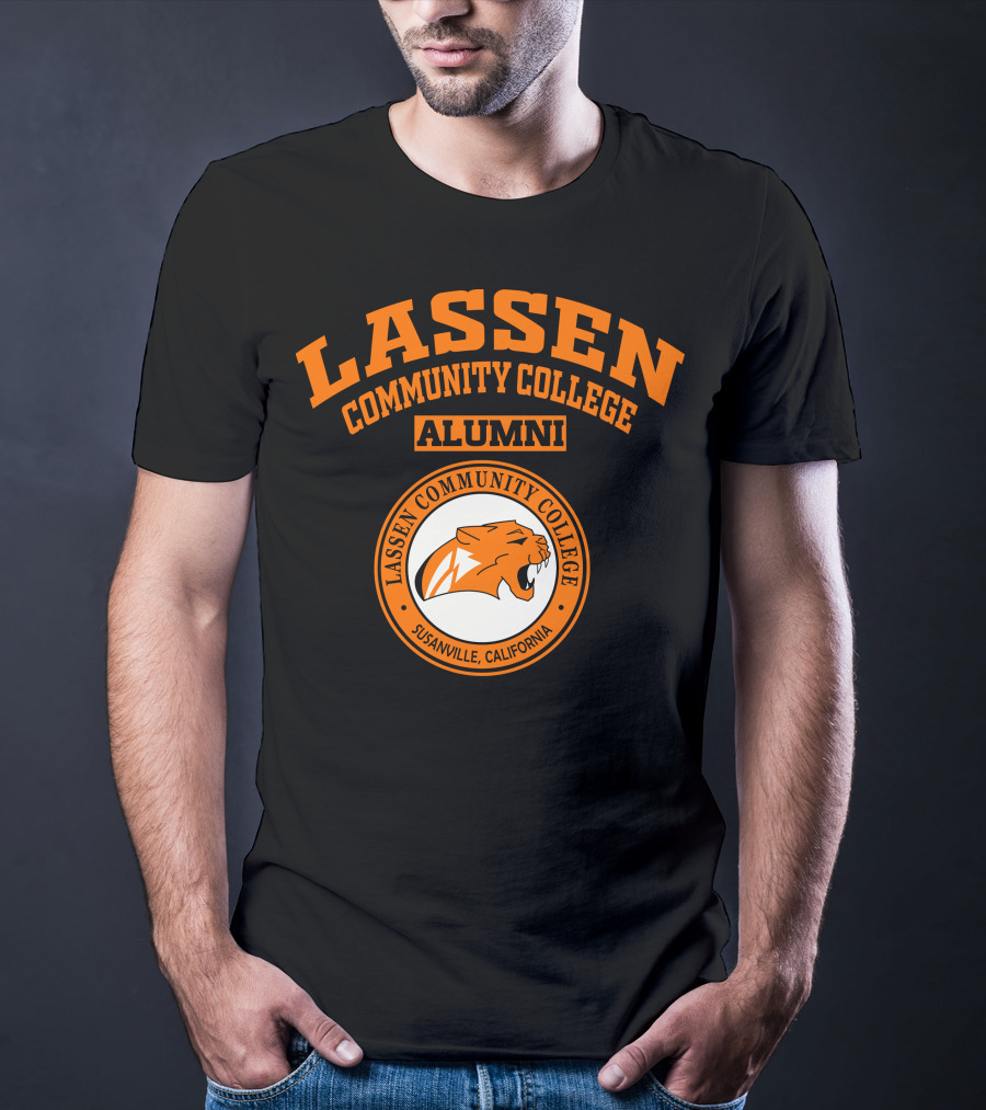 Lassen Community College Alumni Susanville California Tiger T-Shirt