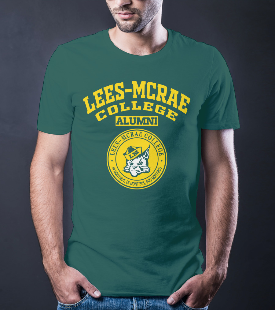 Lees-Mcrae College Alumni Lees-Mcrae College IN Montibus Ex Montibus Pro Montibus Lm T-Shirt