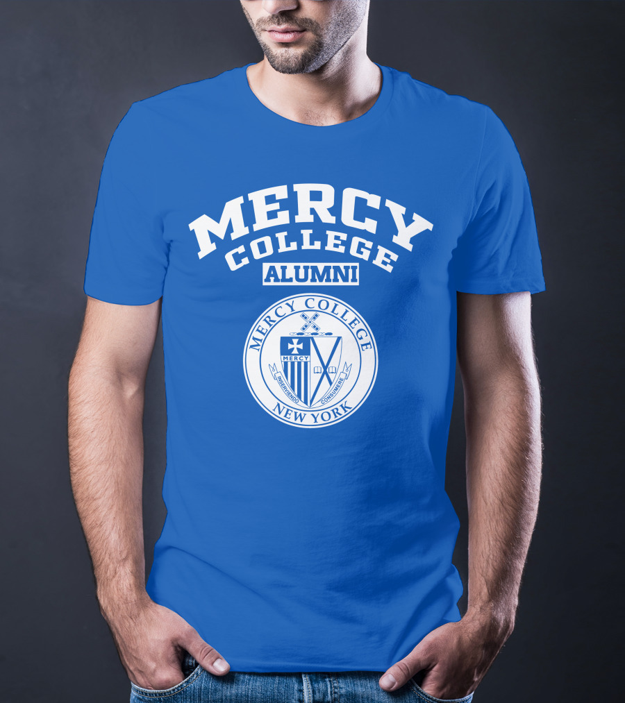 Mercy College Alumni New York Crest T-Shirt