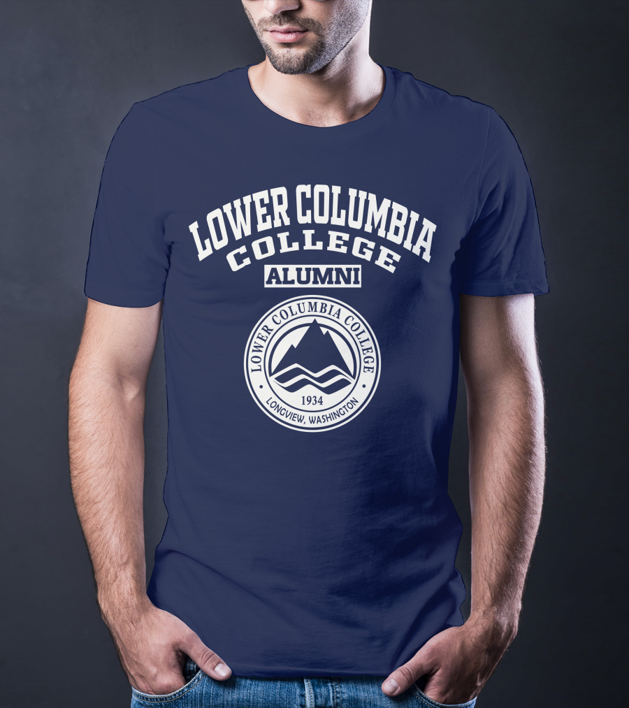 Lower Columbia College Alumni 1934 Longview Washington T-Shirt