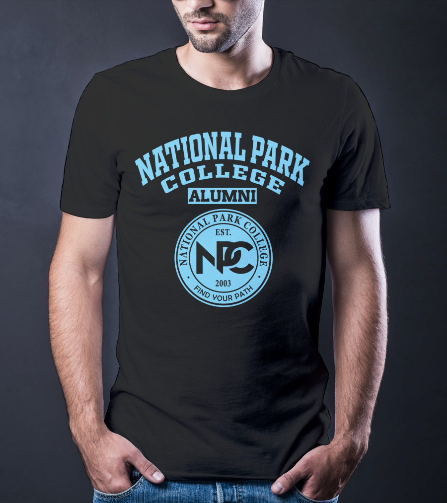 National Park College Alumni NPC Est. 2003 Find Your Path T-Shirt