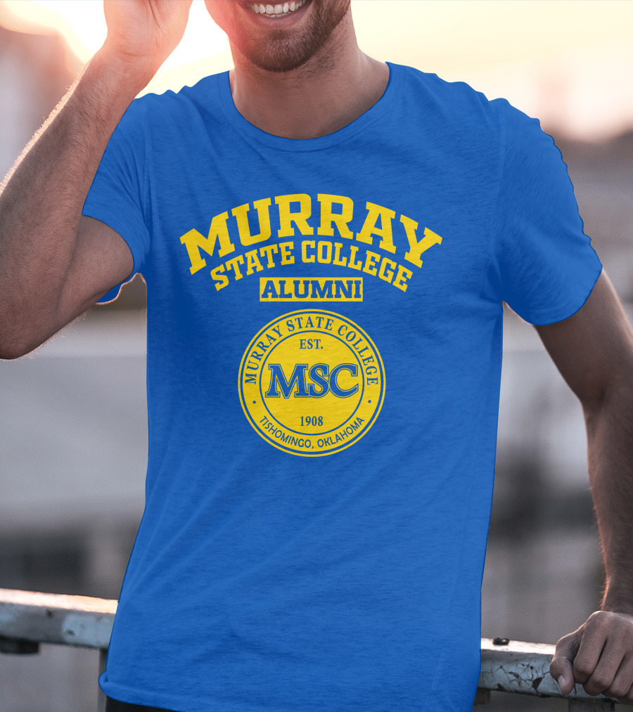 Murray State College Alumni MSC Logo Tishomingo Oklahoma Est. 1908 T-Shirt