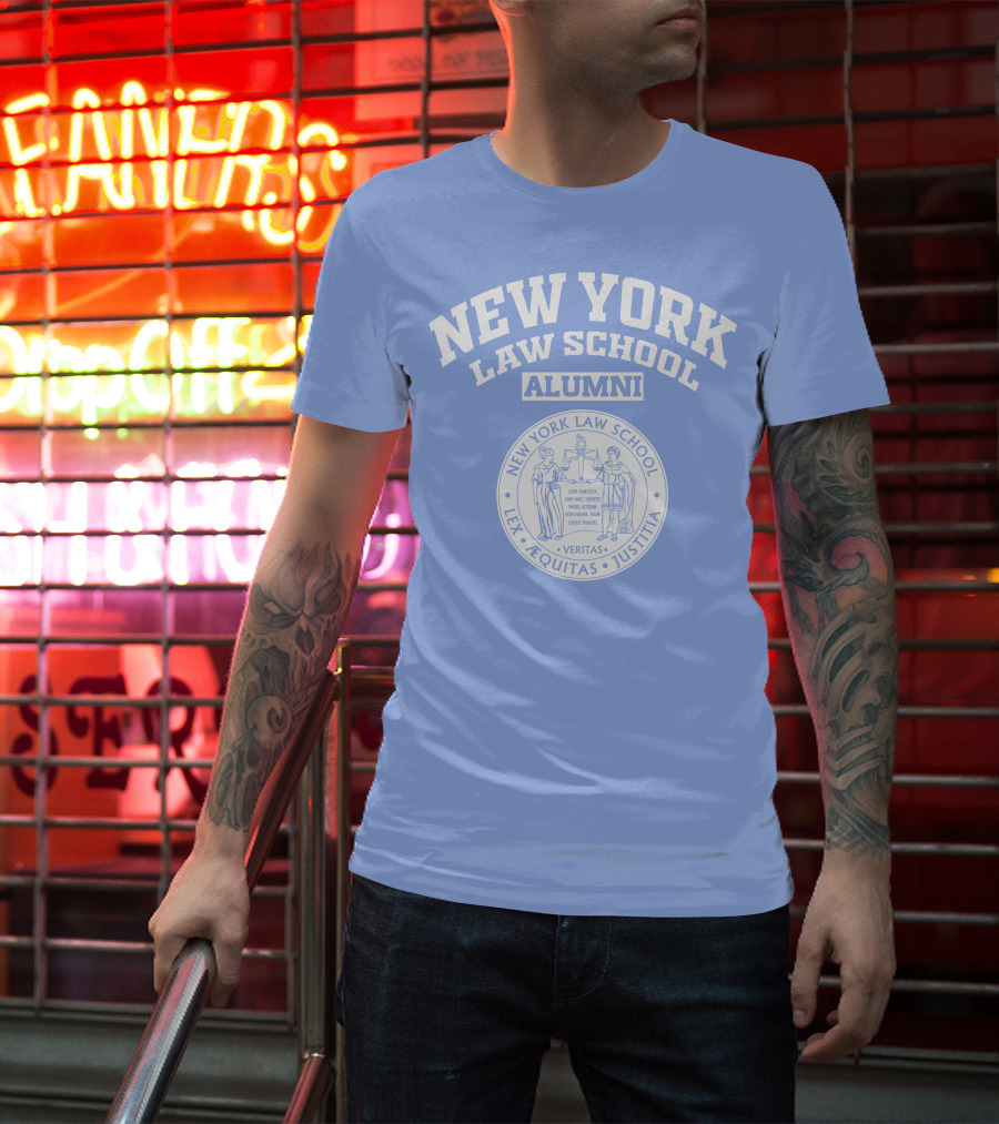 New York Law School Alumni Veritas Lex Aequitas Justitia T-Shirt