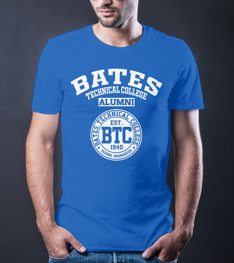 Bates Technical College Alumni Est. 1940 BTC Tacoma Washington T-Shirt