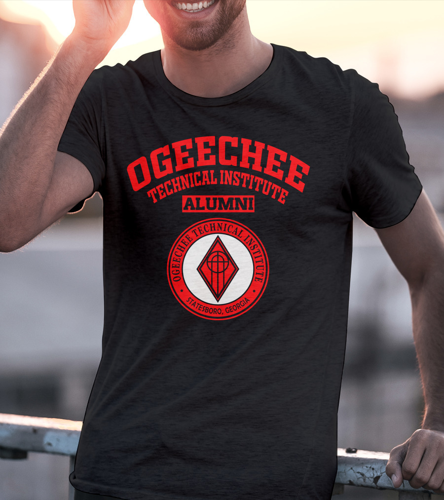Ogeechee Technical Institute Alumni Statesboro Georgia Emblem T-Shirt