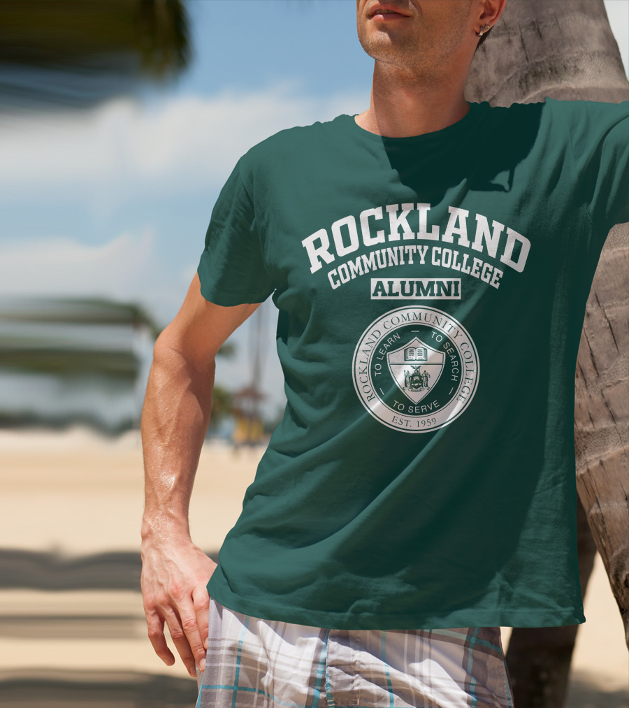 Rockland Community College Alumni To Learn To Search To Serve Est. 1959 T-Shirt