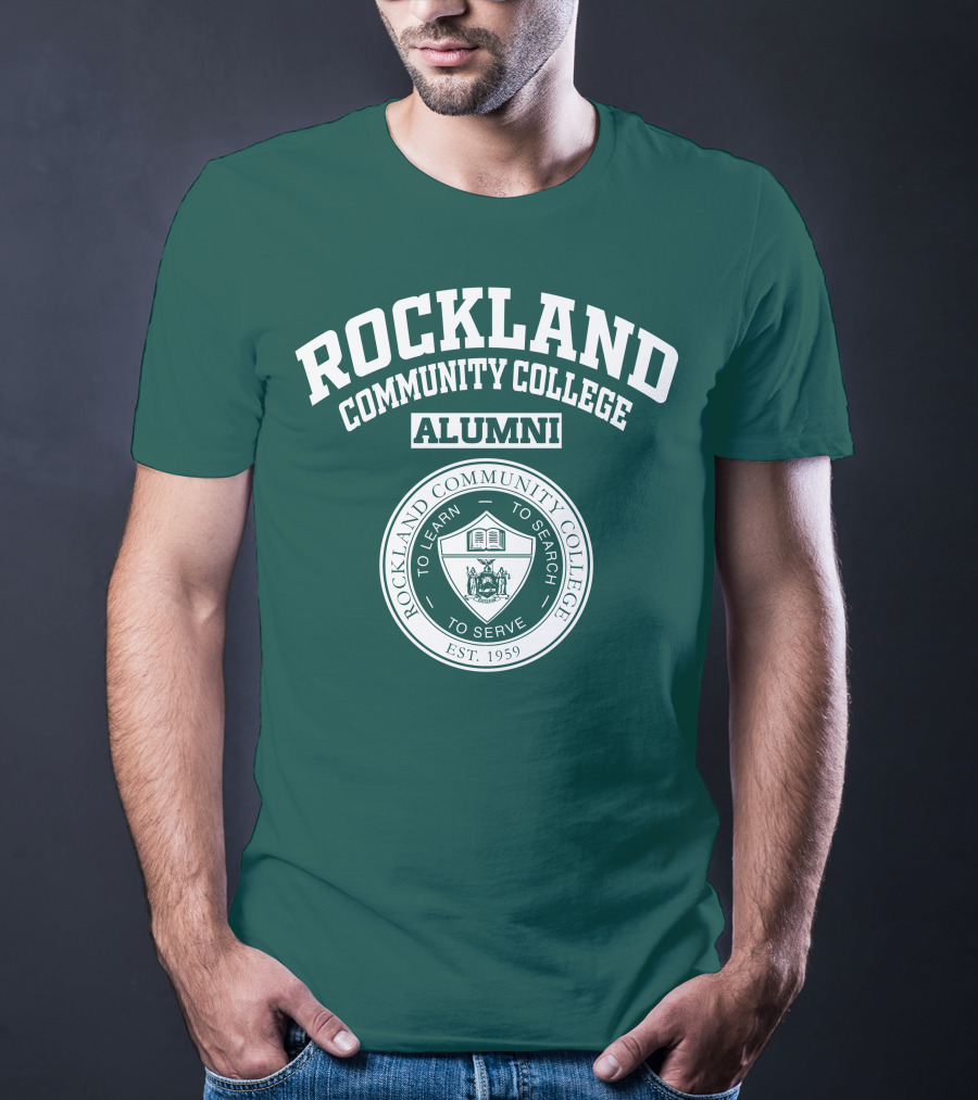 Rockland Community College Alumni To Learn To Search To Serve Est. 1959 T-Shirt