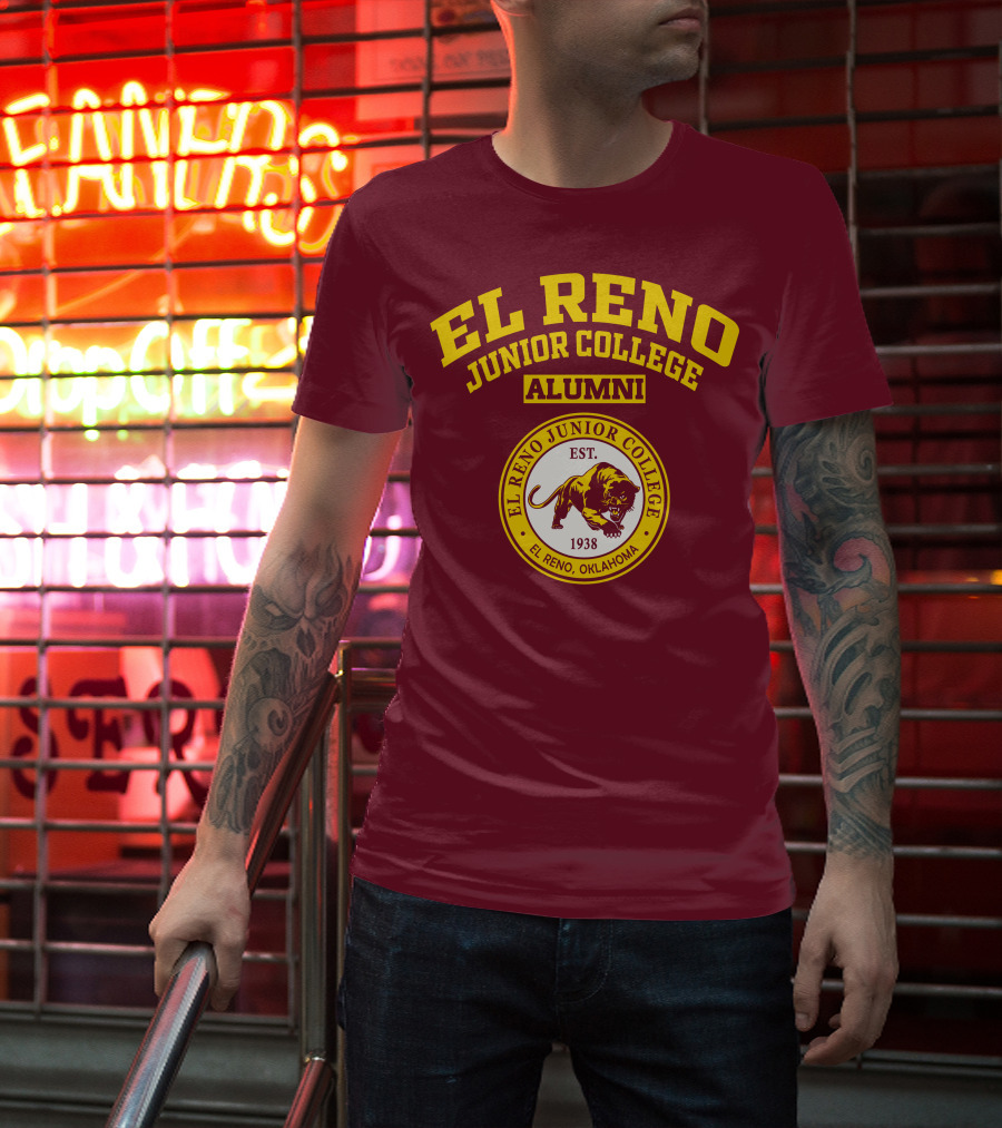 El Reno Junior College Alumni Est 1938 El Reno Oklahoma T-Shirt