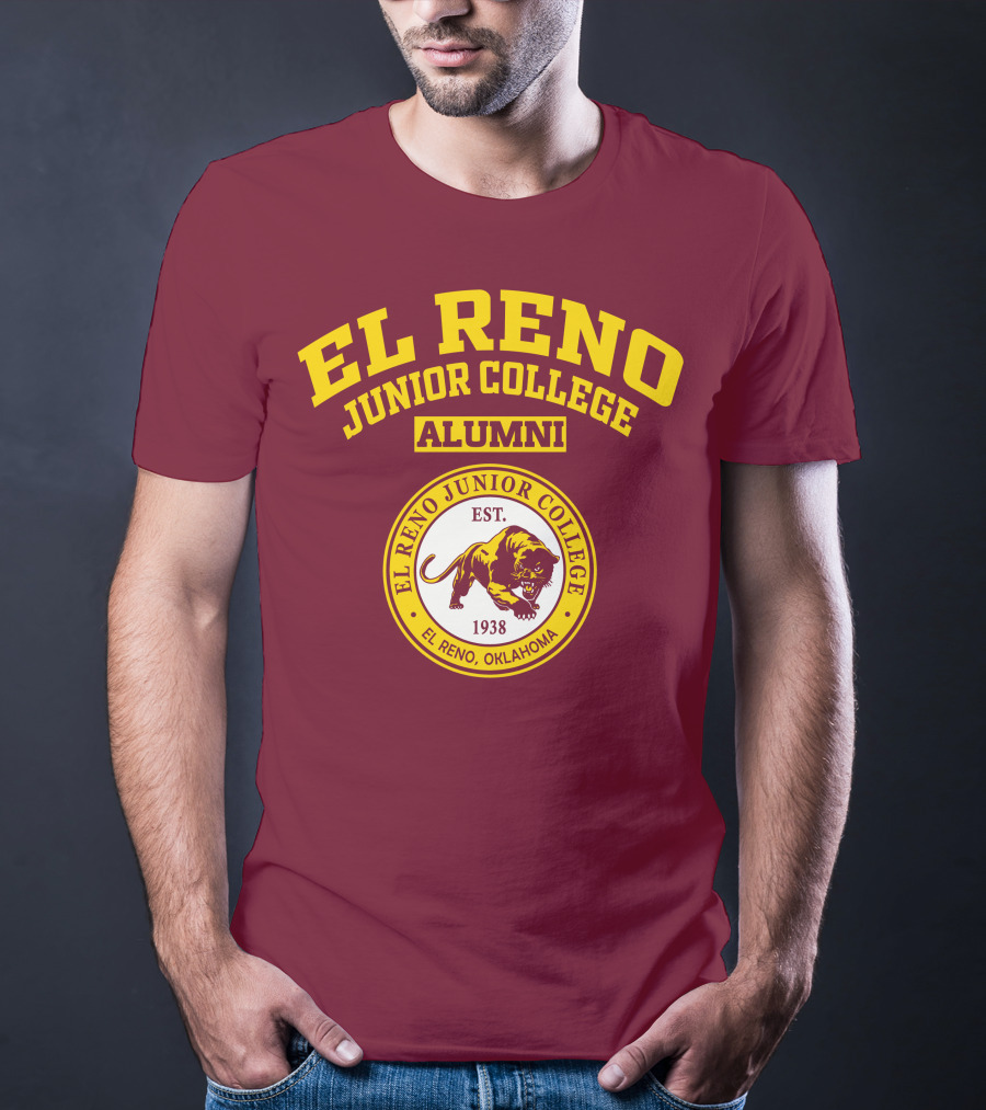 El Reno Junior College Alumni Est 1938 El Reno Oklahoma T-Shirt