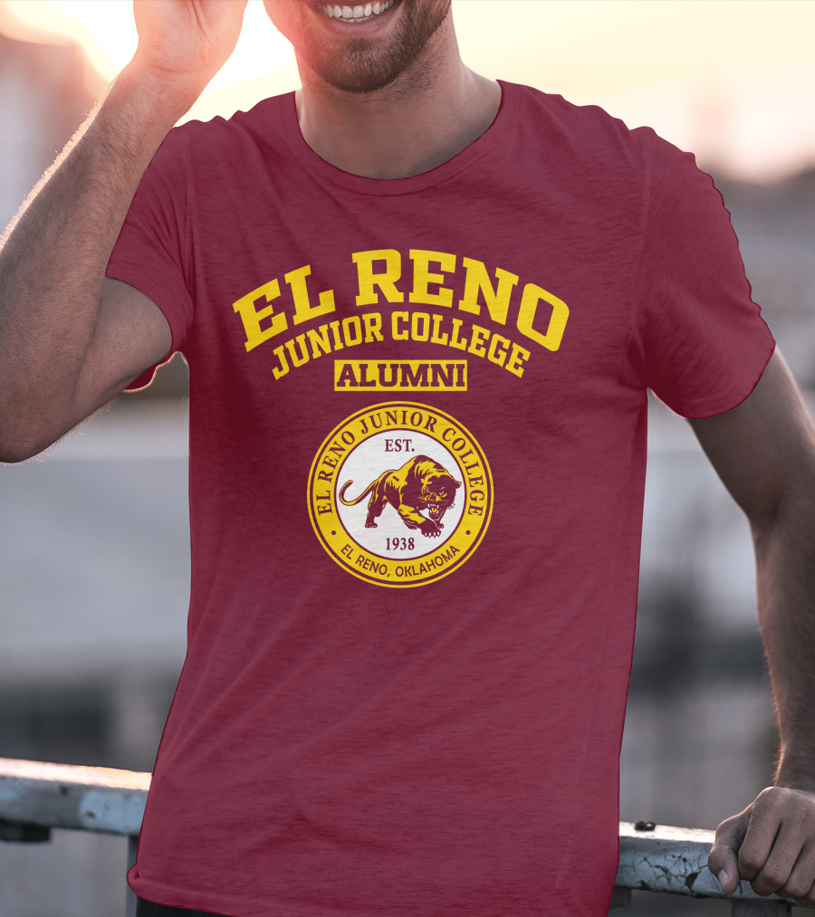 El Reno Junior College Alumni Est 1938 El Reno Oklahoma T-Shirt