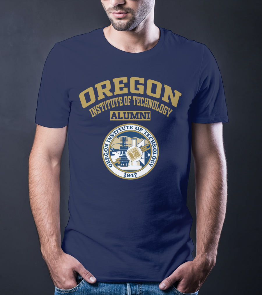 Oregon Institute Of Technology Alumni 1947 Crest T-Shirt
