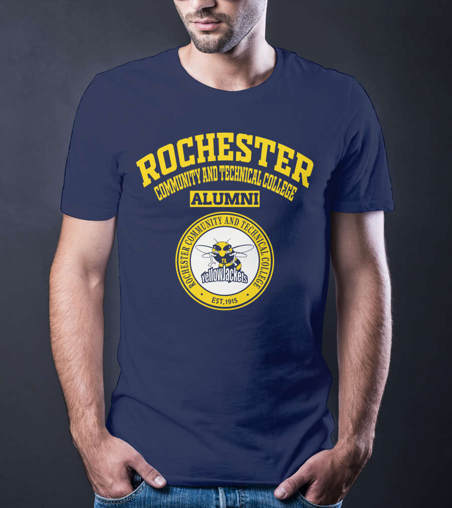 Rochester Community And Technical College Alumni YellowJackets Est. 1915 T-Shirt