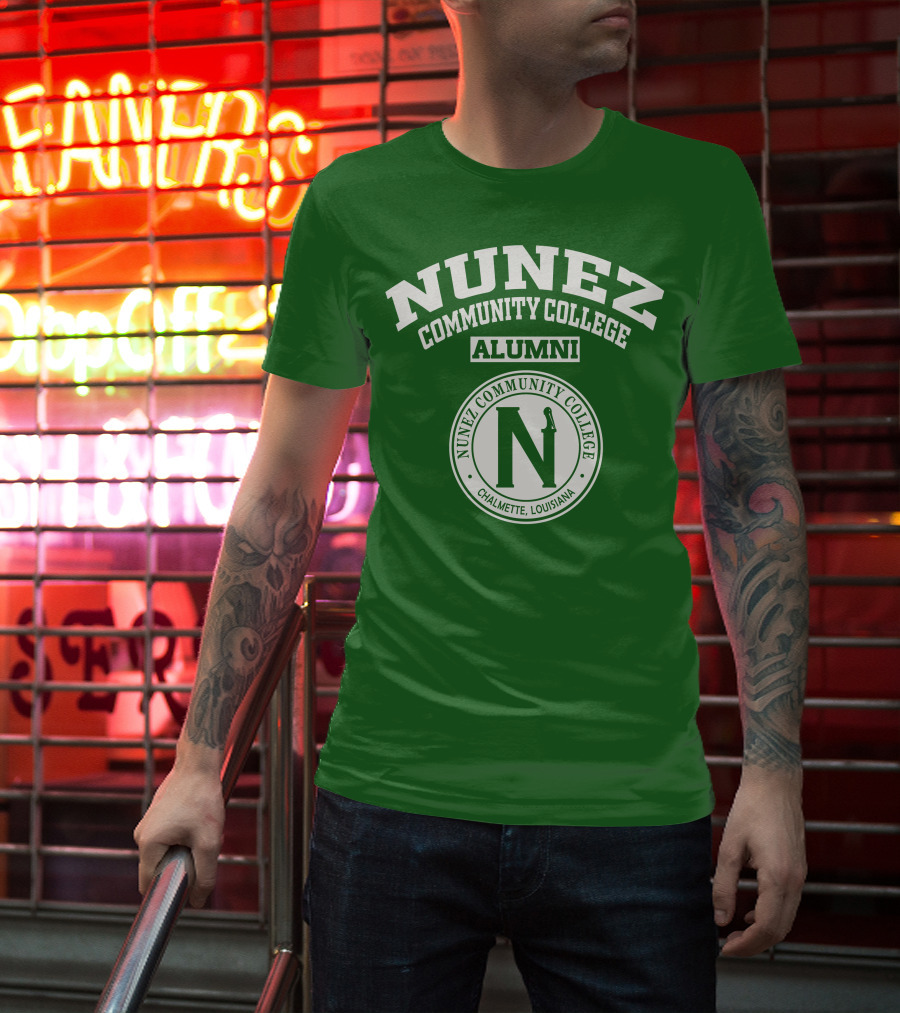 Nunez Community College Alumni Chalmette Louisiana T-Shirt
