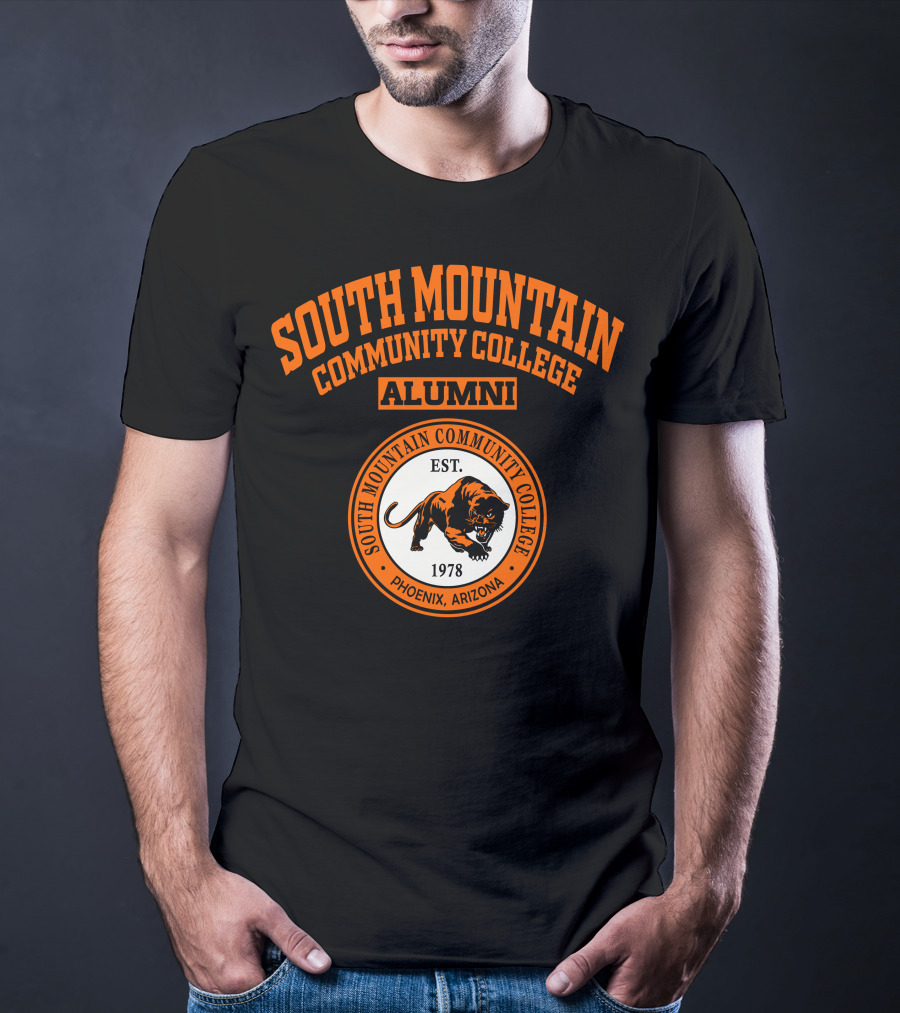 South Mountain Community College Alumni Phoenix Arizona Est. 1978 Panther T-Shirt