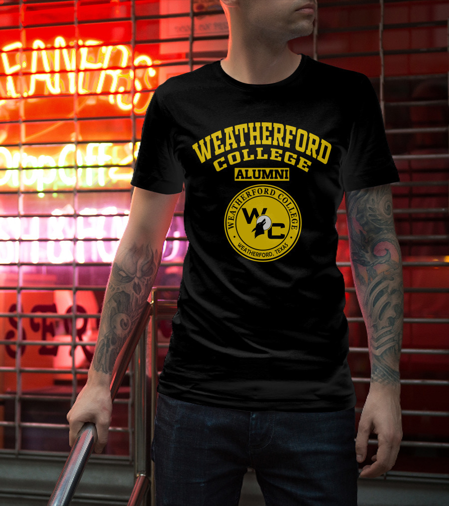 Weatherford College Alumni WC Weatherford Texas T-Shirt