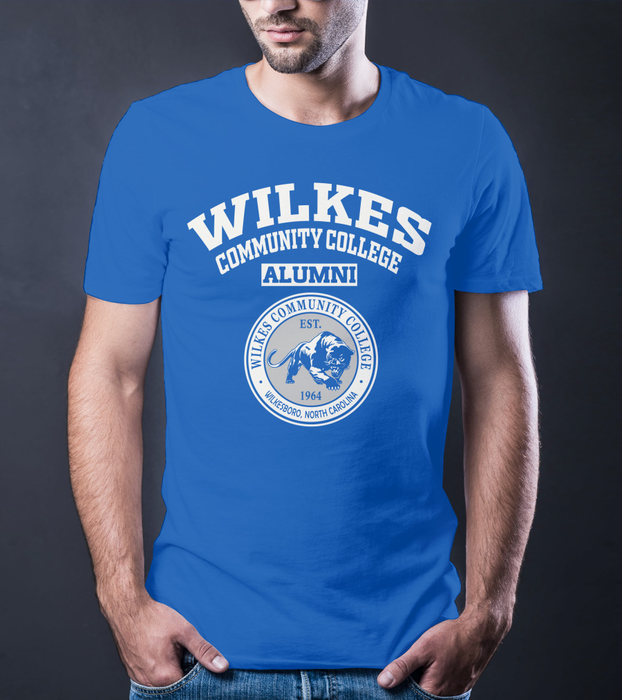 Wilkes Community College Alumni Wilkesboro North Carolina Est 1964 T-Shirt